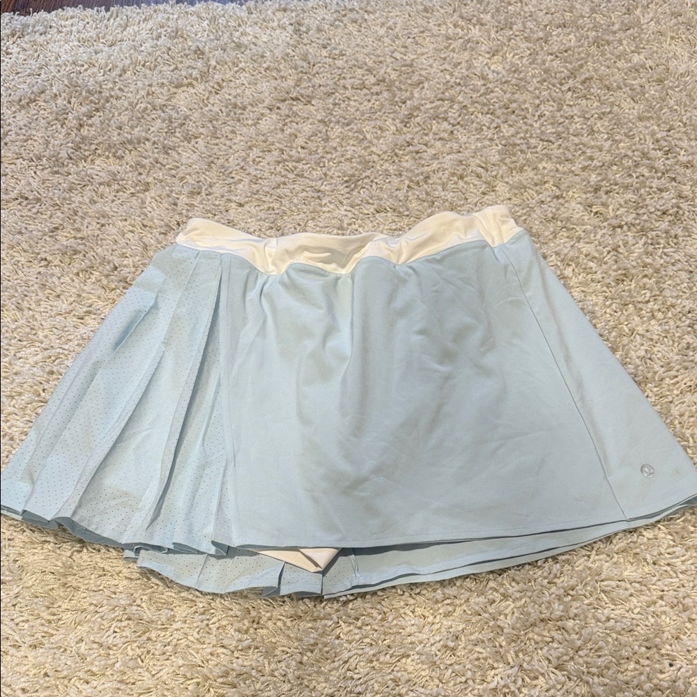 Like New! Lululemon size 12 Light Blue Skort